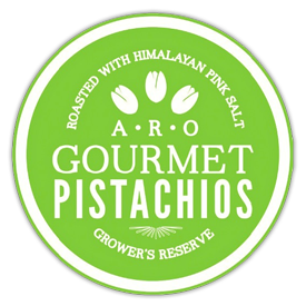 ARO Pistachio Gourmet Pistachios Handcrafted with Himalayan Pink Salt